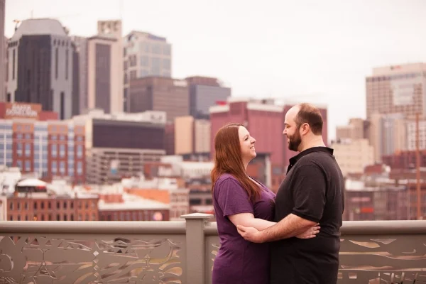 We love the beautiful city of Nashville as a backdrop for engagement sessions!