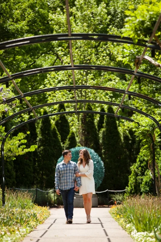 Cheekwood Engagement Session Photo