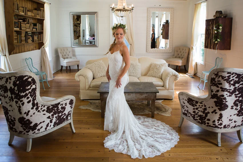 Bride at Homestead Manor