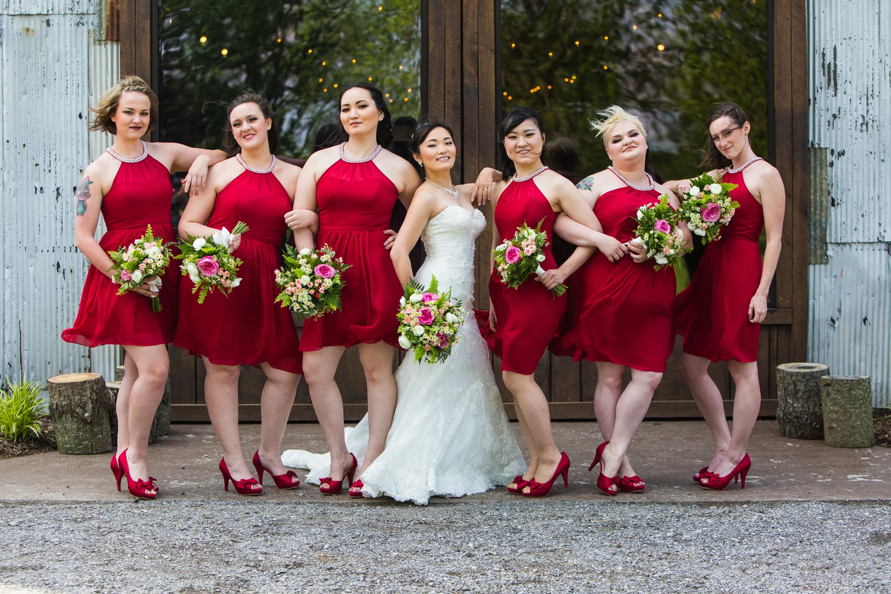 Fun Outdoor Wedding at The Grove at Williamson Place