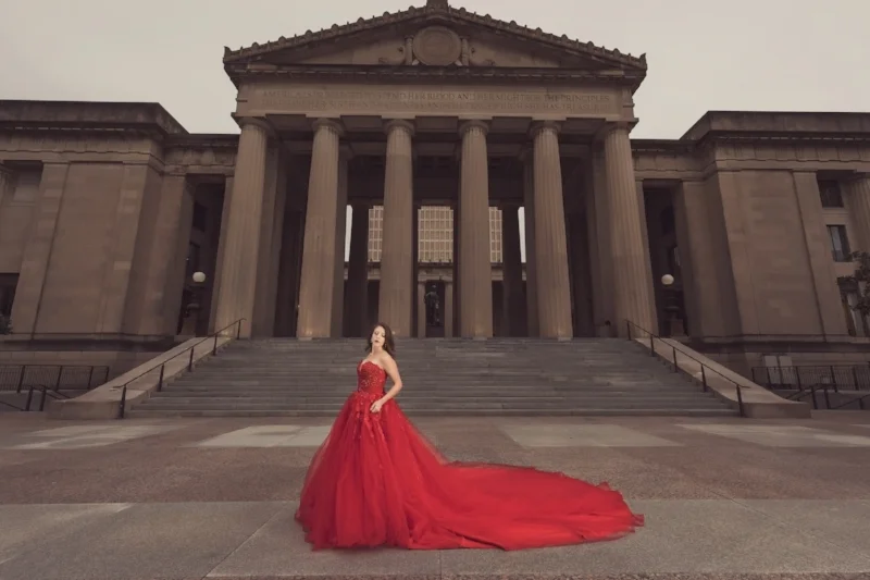 War memorial Nashville Bridal Session
