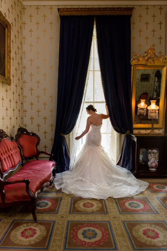 Oaklands Mansion Wedding Portrait