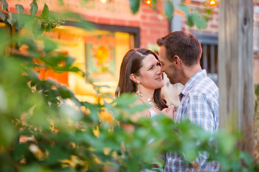 A perfect way to end your engagement session!