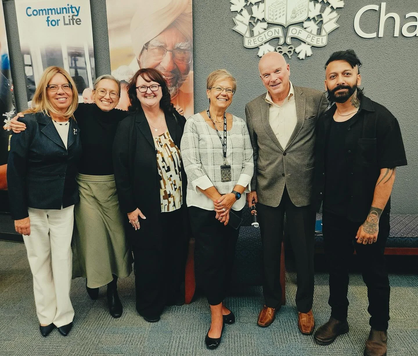 Great to come together with Mississauga arts groups &amp; have our voices heard at Region of Peel Council.
