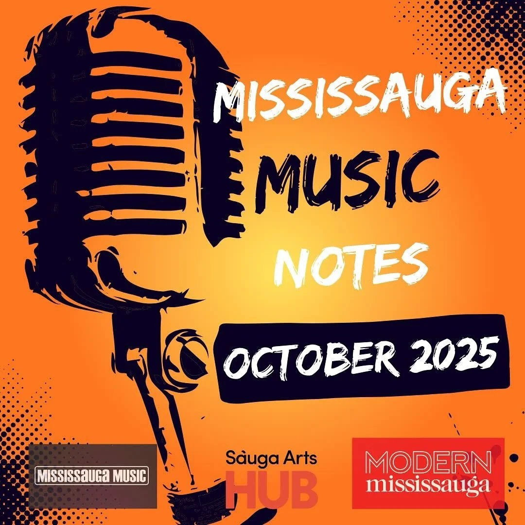 Mississauga Music Notes for October via @modernmississauga, in partnership with @mississauga.arts Council: link in bio