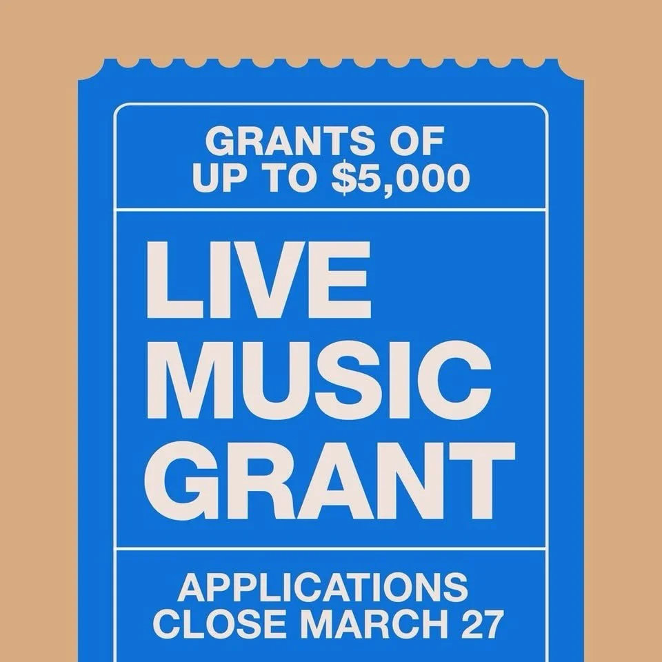 The @citymississauga&rsquo;s 2026 Live Music Grant applications are open now until March 27.

The grant provides up to $5,000 towards expenses like artist fees, facility rentals and A/V staffing.

Concerts must feature 50% Mississauga-based acts but 