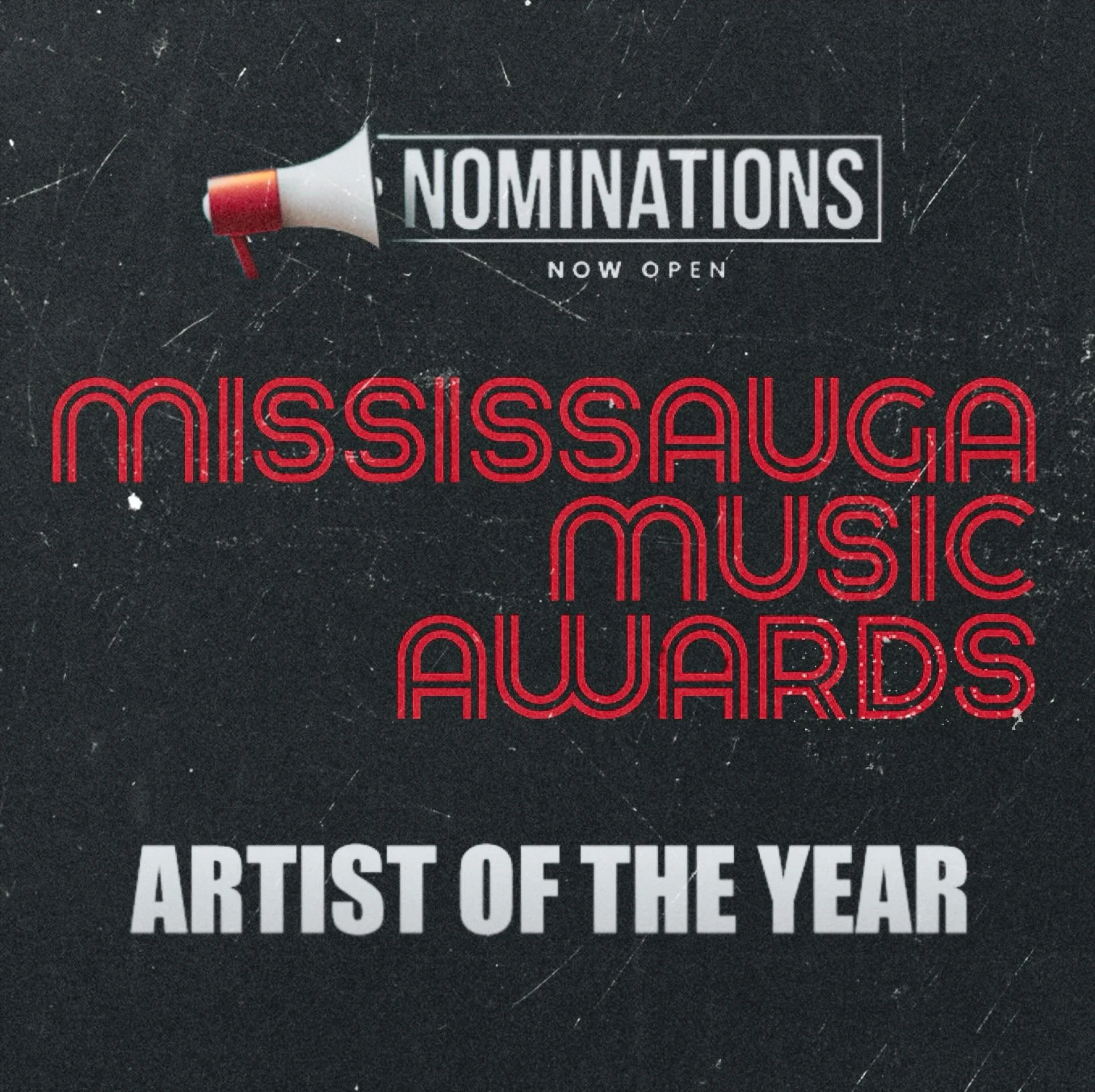 MISSISSAUGA MUSIC AWARDS are back SEP 12!
Who was your &ldquo;ARTIST OF THE YEAR&rdquo; &amp; why? 

NOMINATE: www.mississaugamusic.com/awards