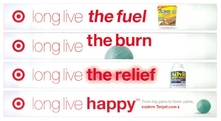 Target Health Banner Ads - "Long Live Happy"