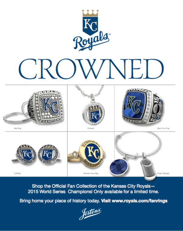 Kansas City Royals Game Program Print Ad