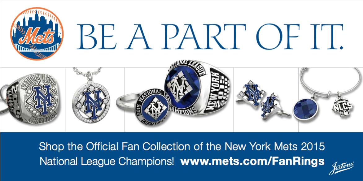 NY Mets Game Program 1/2 Page Print Ad