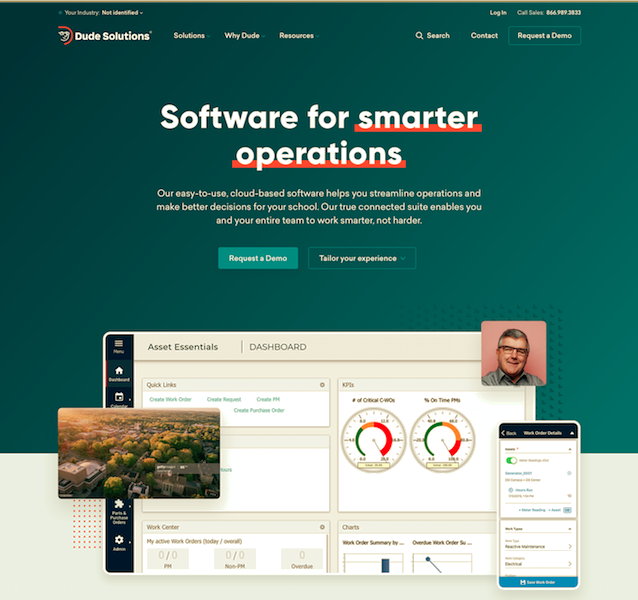 Dude Solutions Home Page Initial Design.png