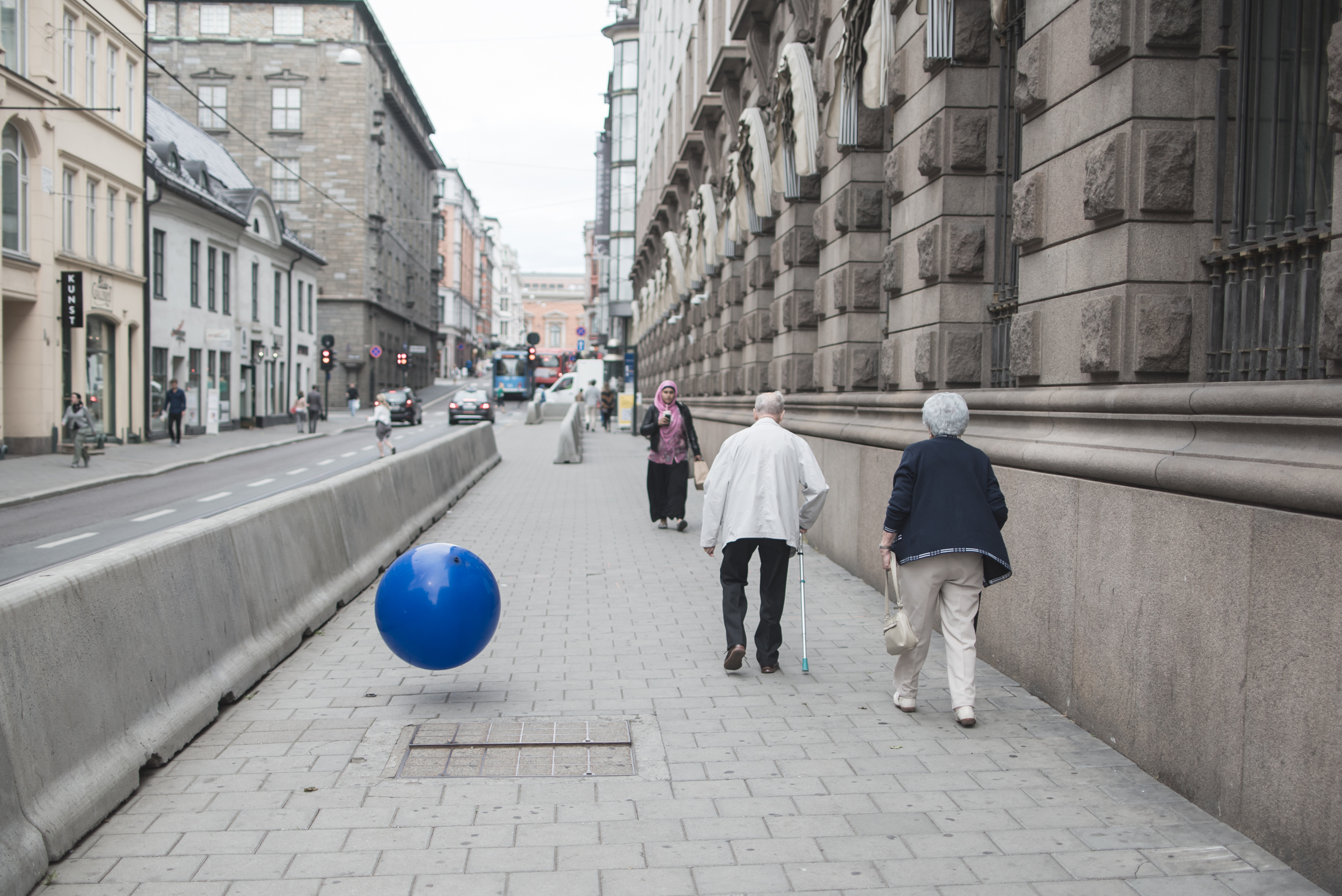 The blue dot in Oslo