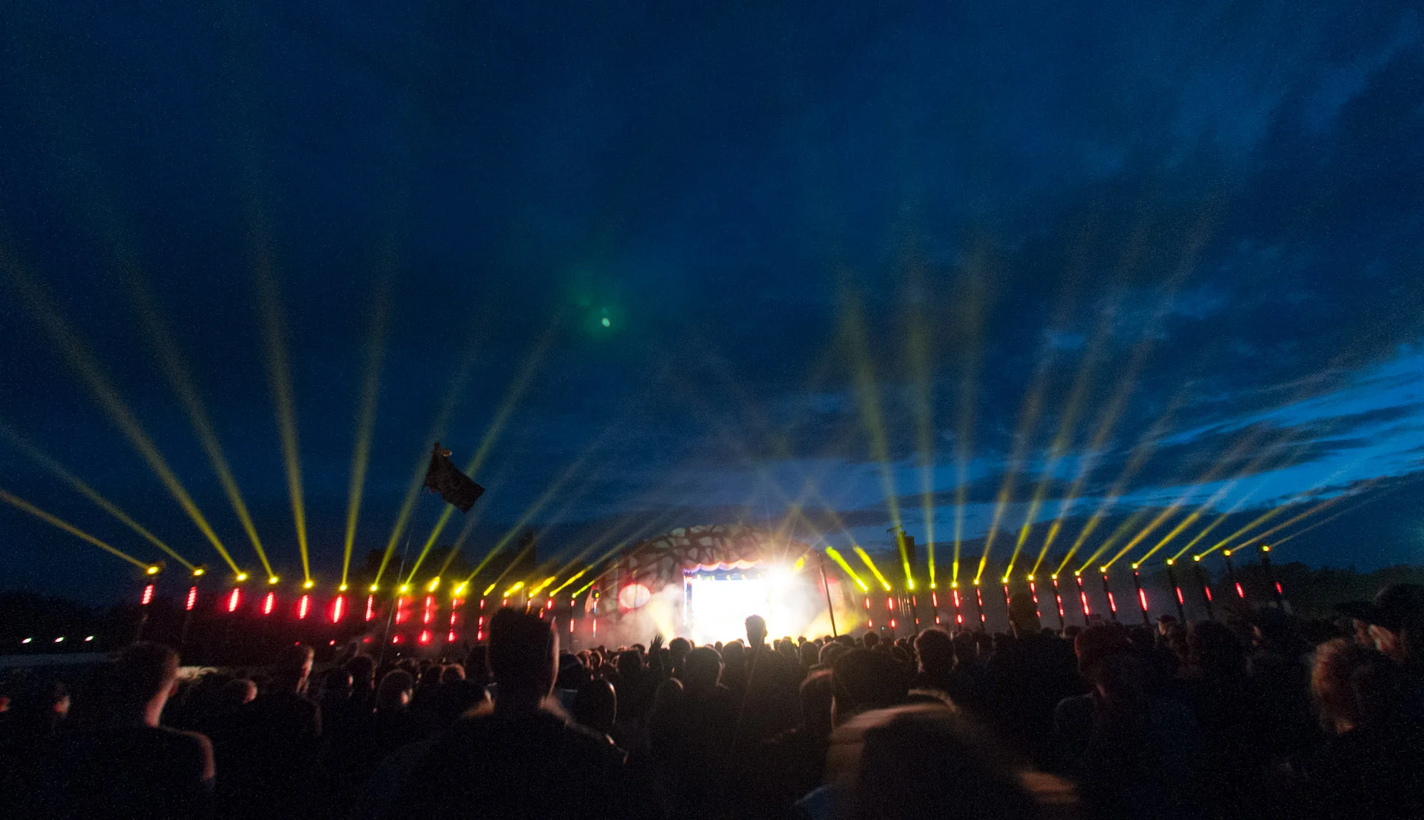 Crowd shot from Sekuoia Roskilde 2013