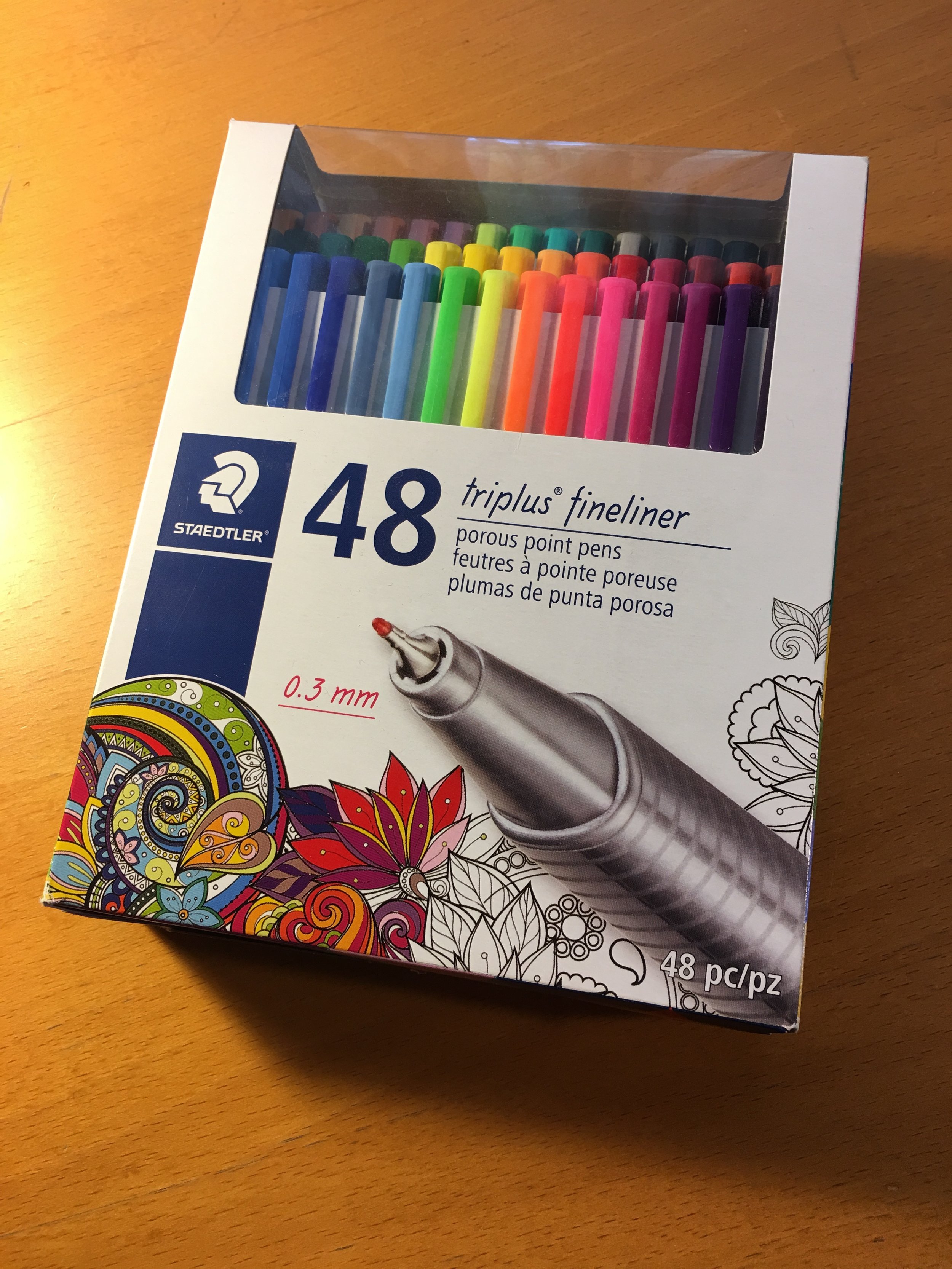 Assorted Colours Details about   0.3mm Triplus Fineliner Pack of 12 Pen Set From Staedtler 