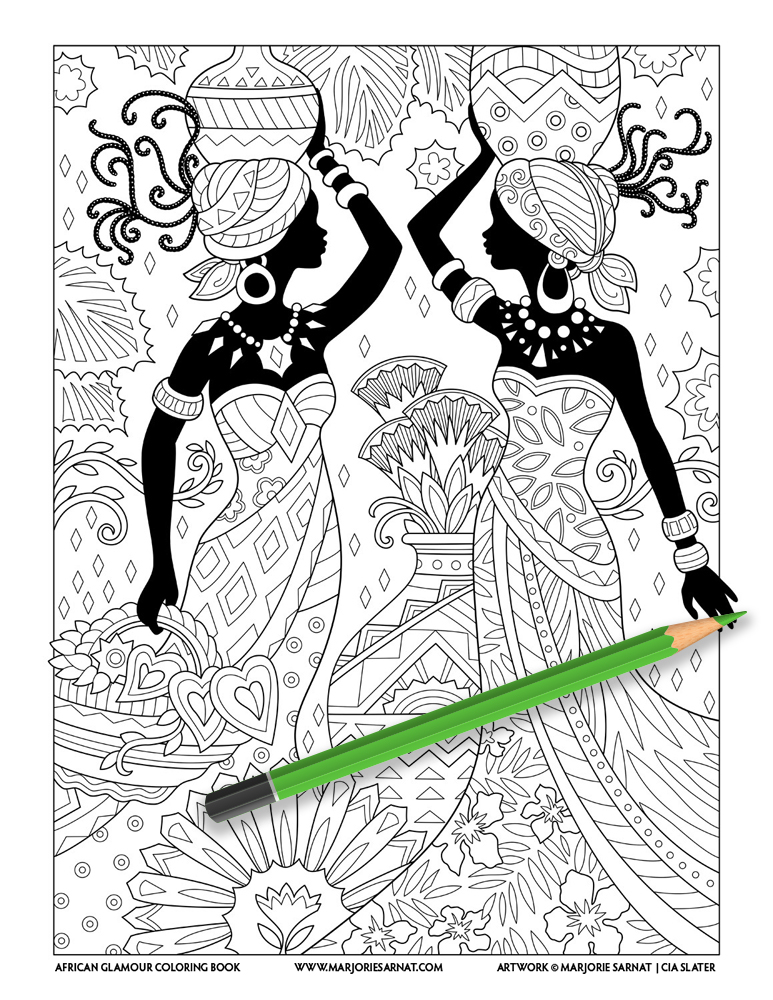 African Glamour Cover