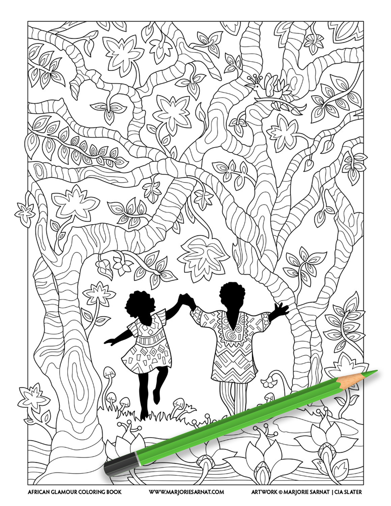 Children Under Tree