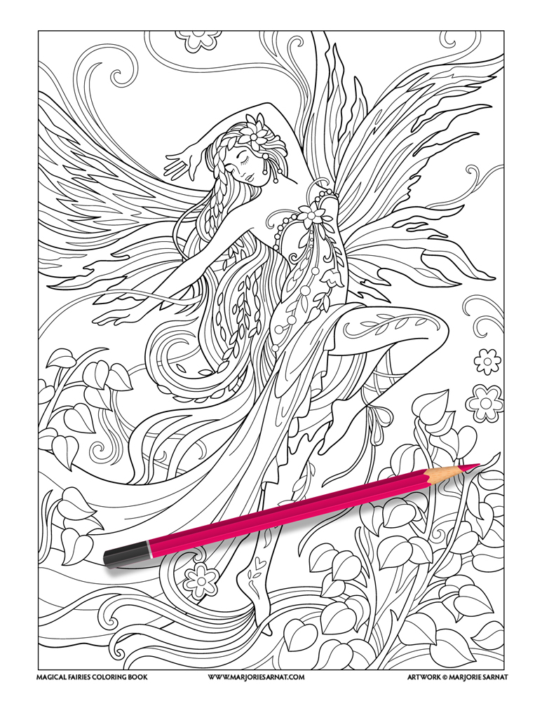 magical fairies — marjorie sarnat design  illustration