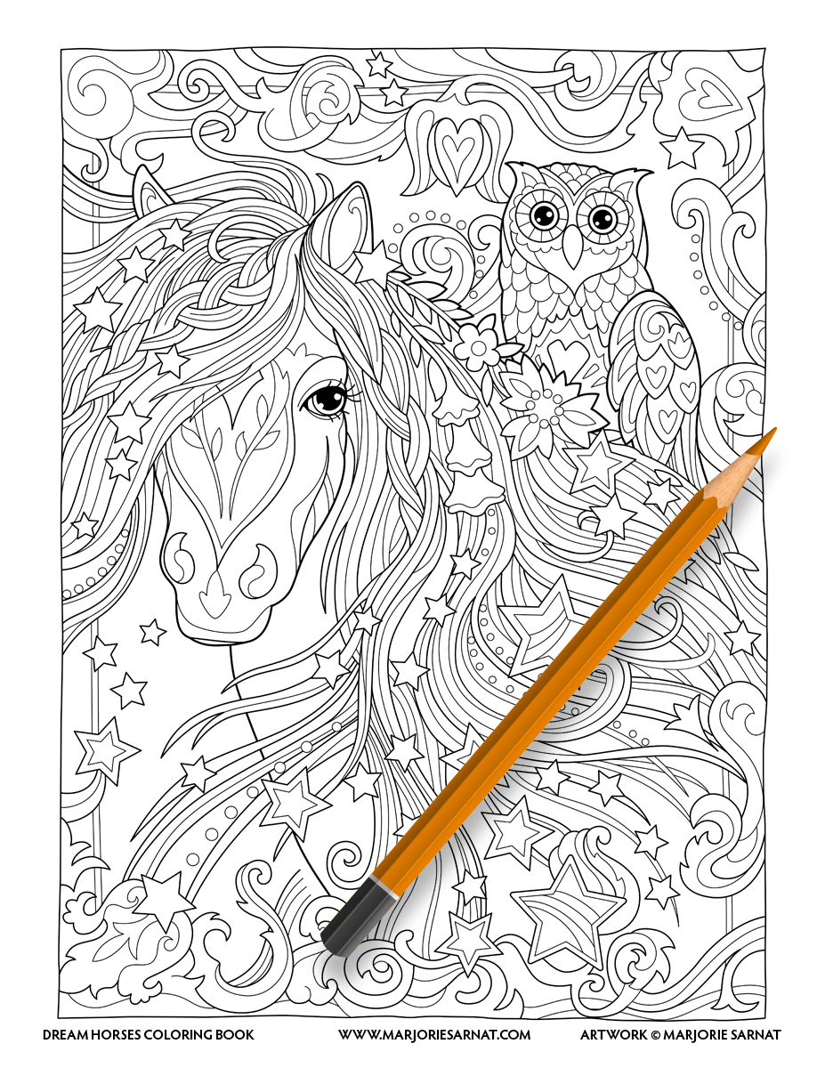 Horse and Owl