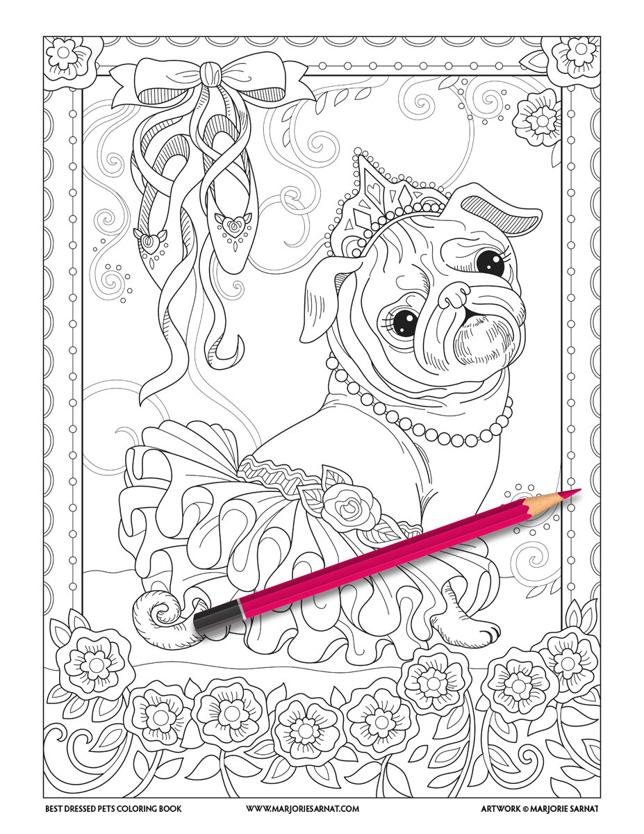 Best Dressed Pets — Marjorie Sarnat Design & Illustration