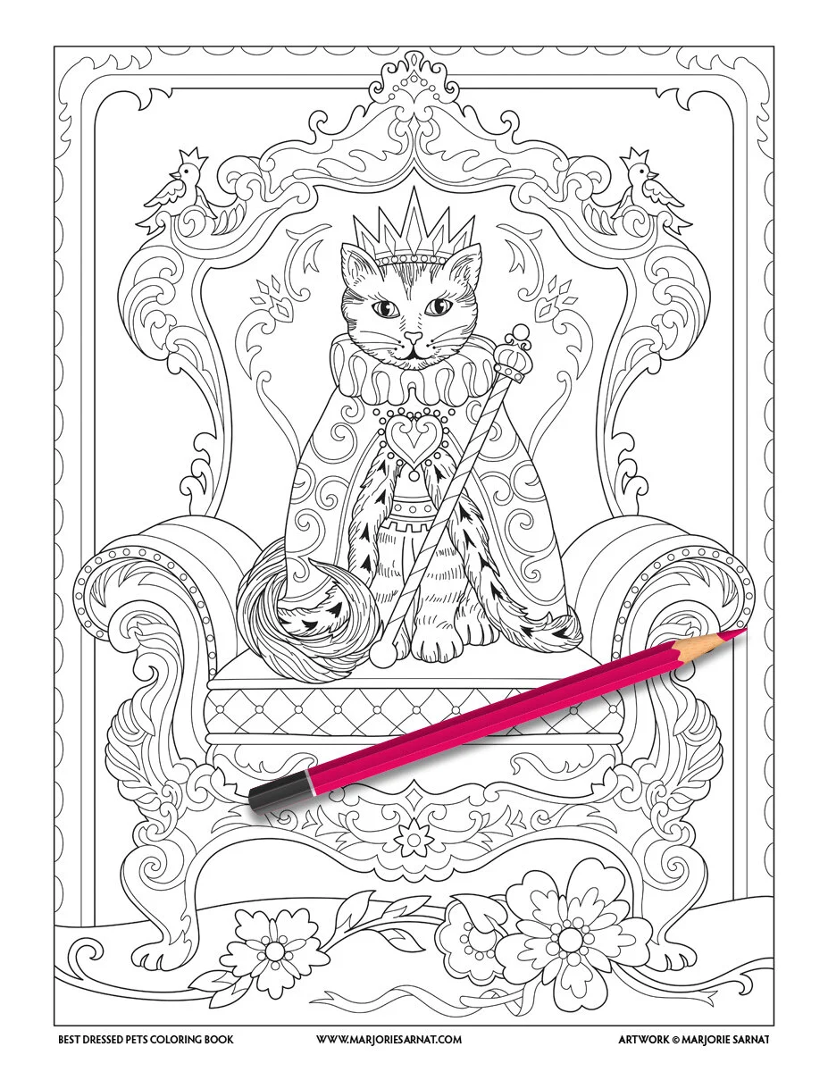 Best Dressed Pets — Marjorie Sarnat Design & Illustration