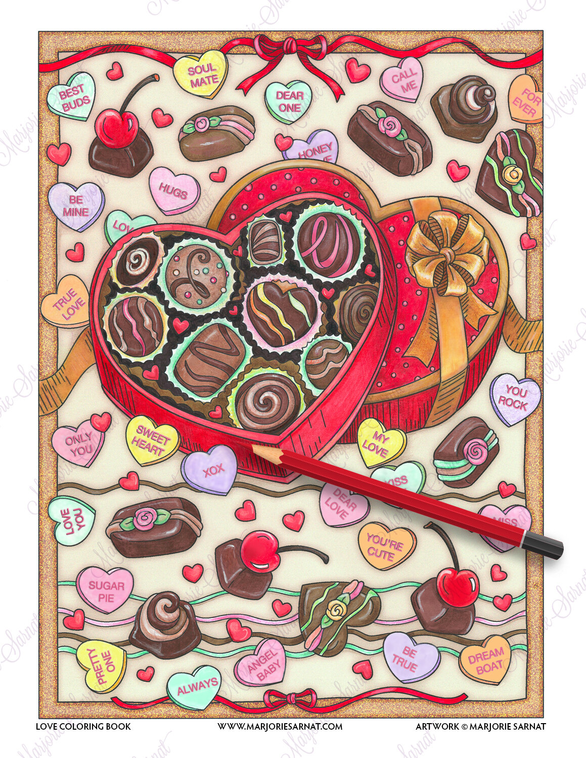 Chocolates and Hearts