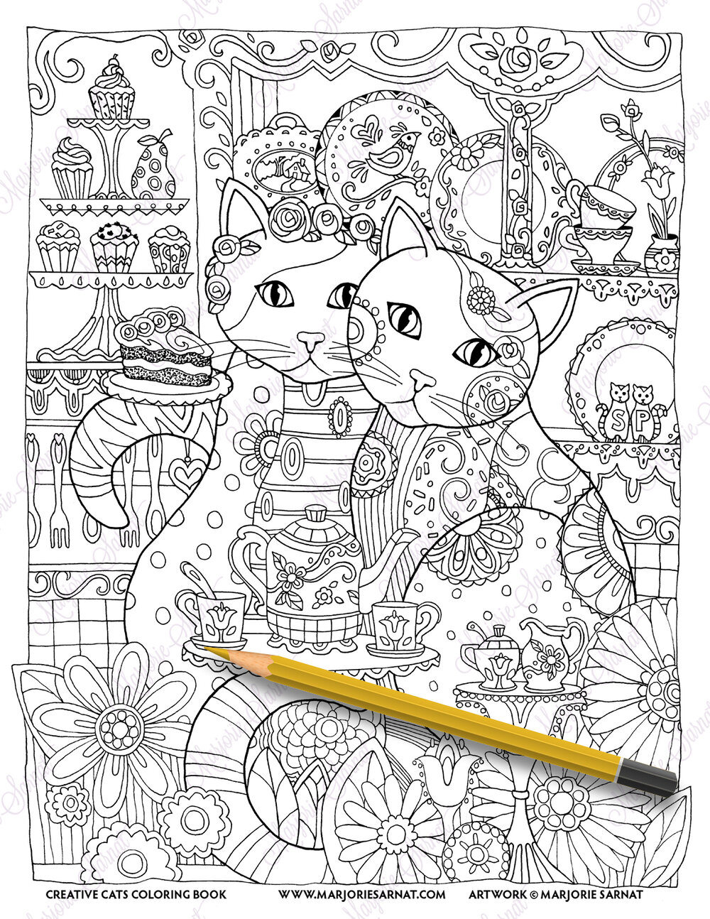 Creative Cats — Marjorie Sarnat Design & Illustration