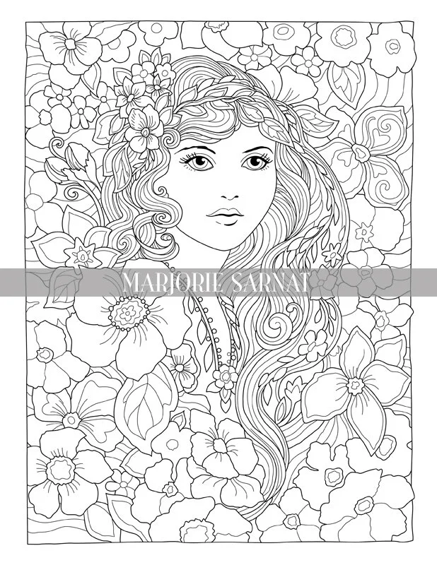 Coloring Pages For Girls 9 And Up