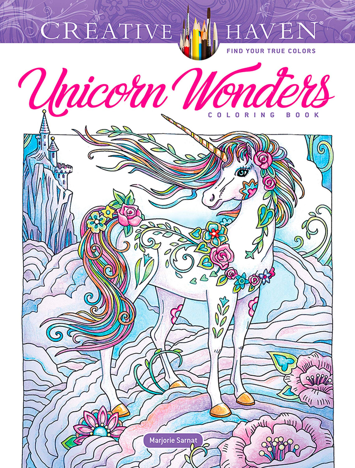 Unicorn Wonders Coloring Book