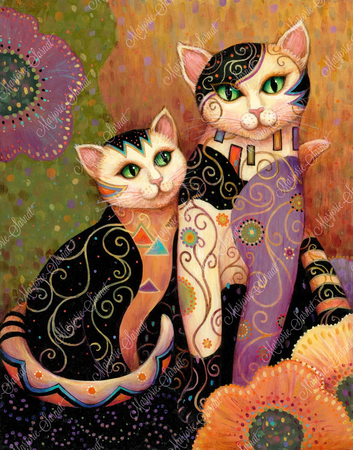 Kleo Kats — Marjorie Sarnat Design & Illustration