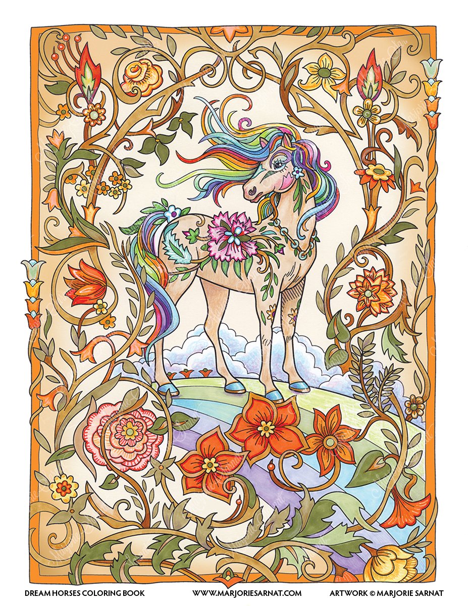 Tapestry Horse - Color