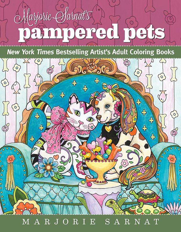 Pampered Pets Coloring Book