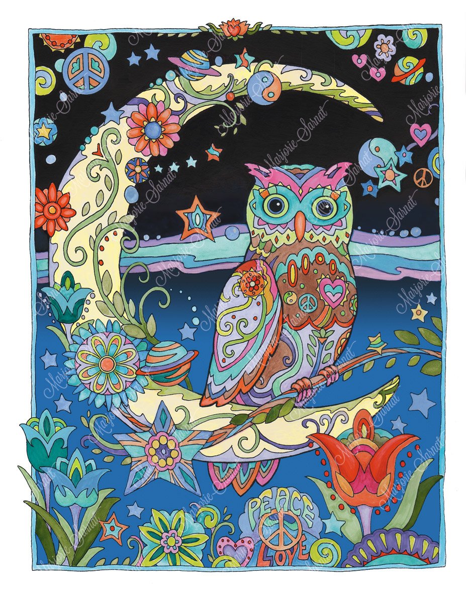 Crescent Moon Owl