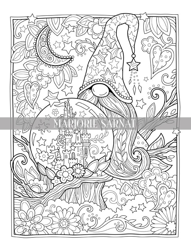 A Mother's Love Coloring Collection, 30 Printable Coloring Pages — Marjorie  Sarnat Design & Illustration