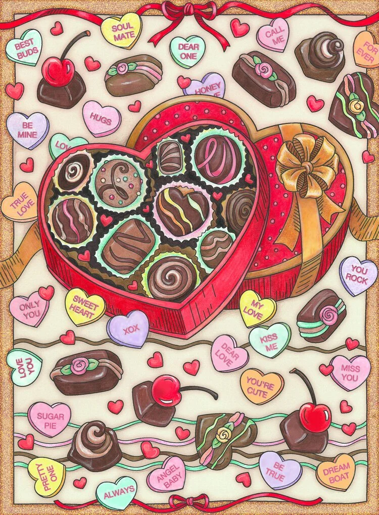 Nothing says Love more than chocolate candy