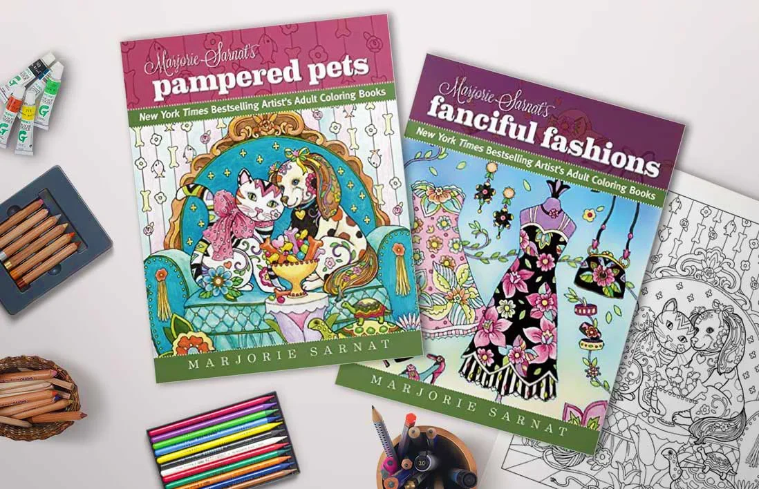 Announcing New Coloring Books You Won't Want to Miss