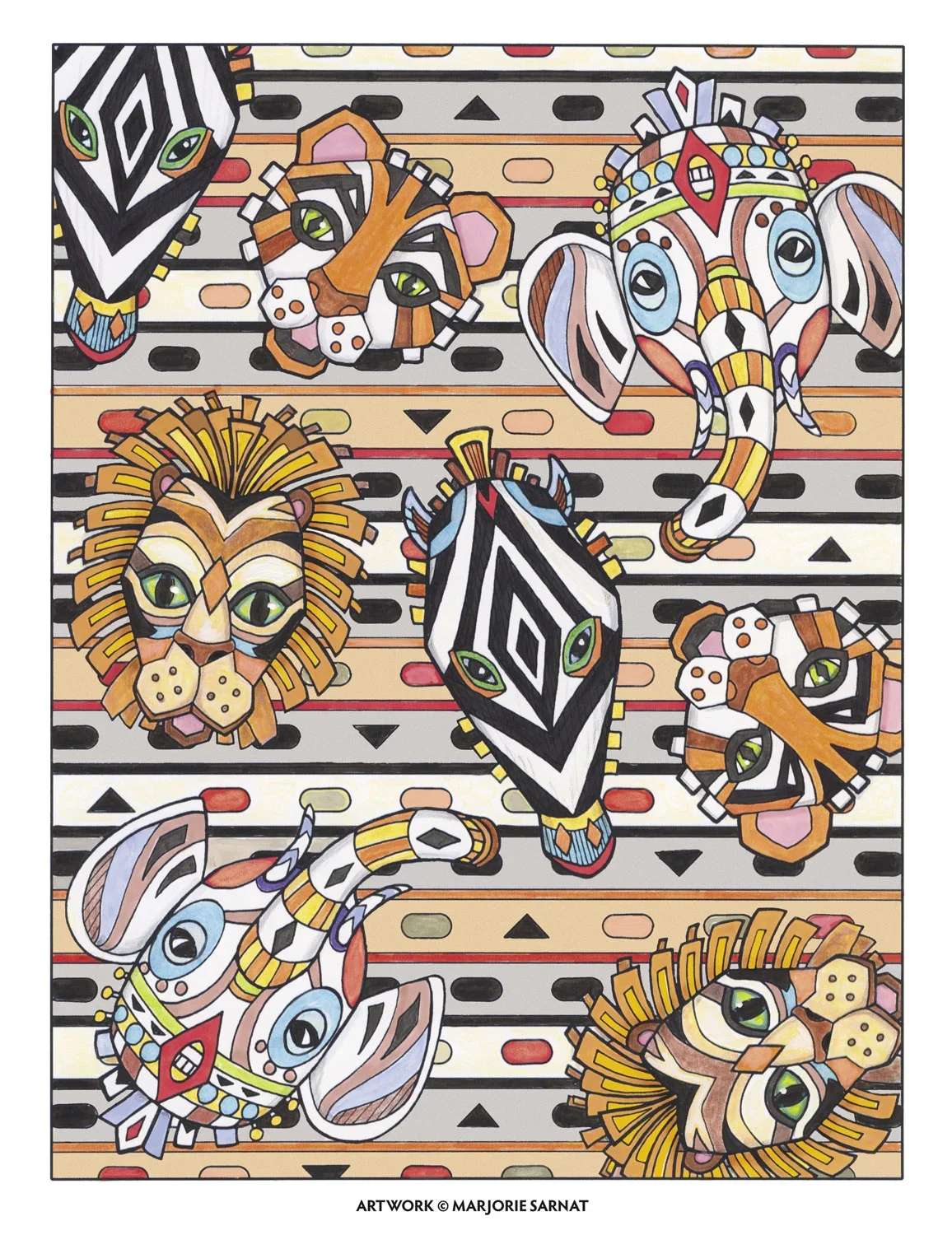 Dates Announced for Two New Creative Haven Titles by Marjorie Sarnat