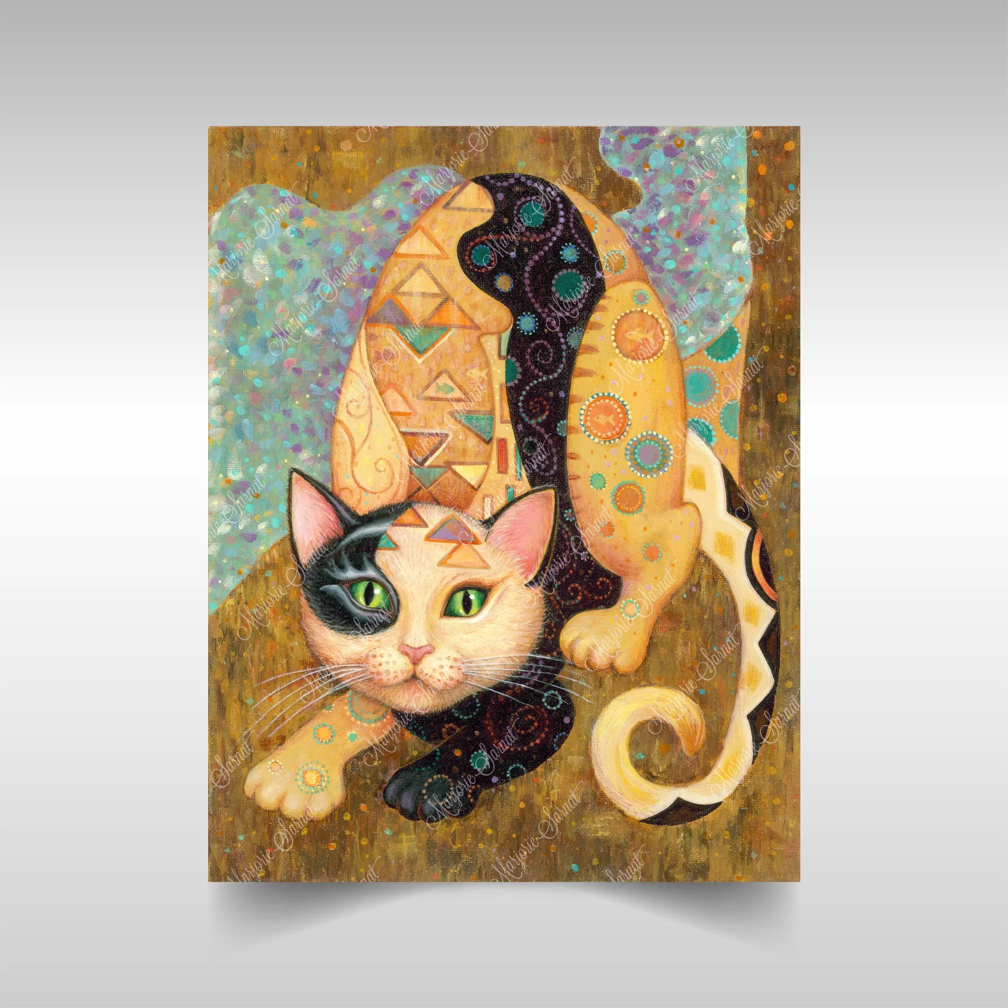 Kleo Kats, "Sneakers" Poster, Low-glare Satin Finish, Heavyweight Paper