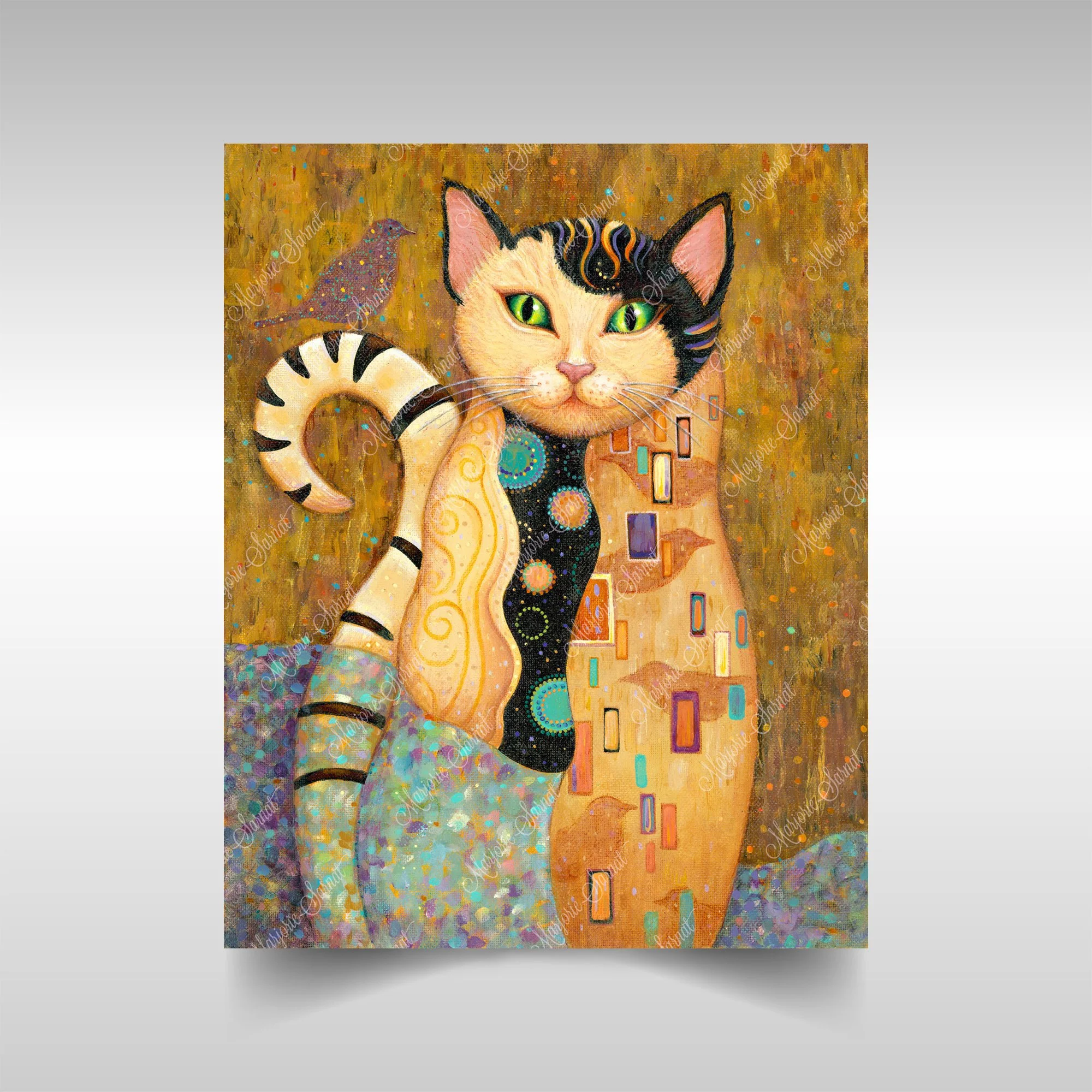 Kleo Kats, "Audubon" Poster, Low-glare Satin Finish, Heavyweight Paper