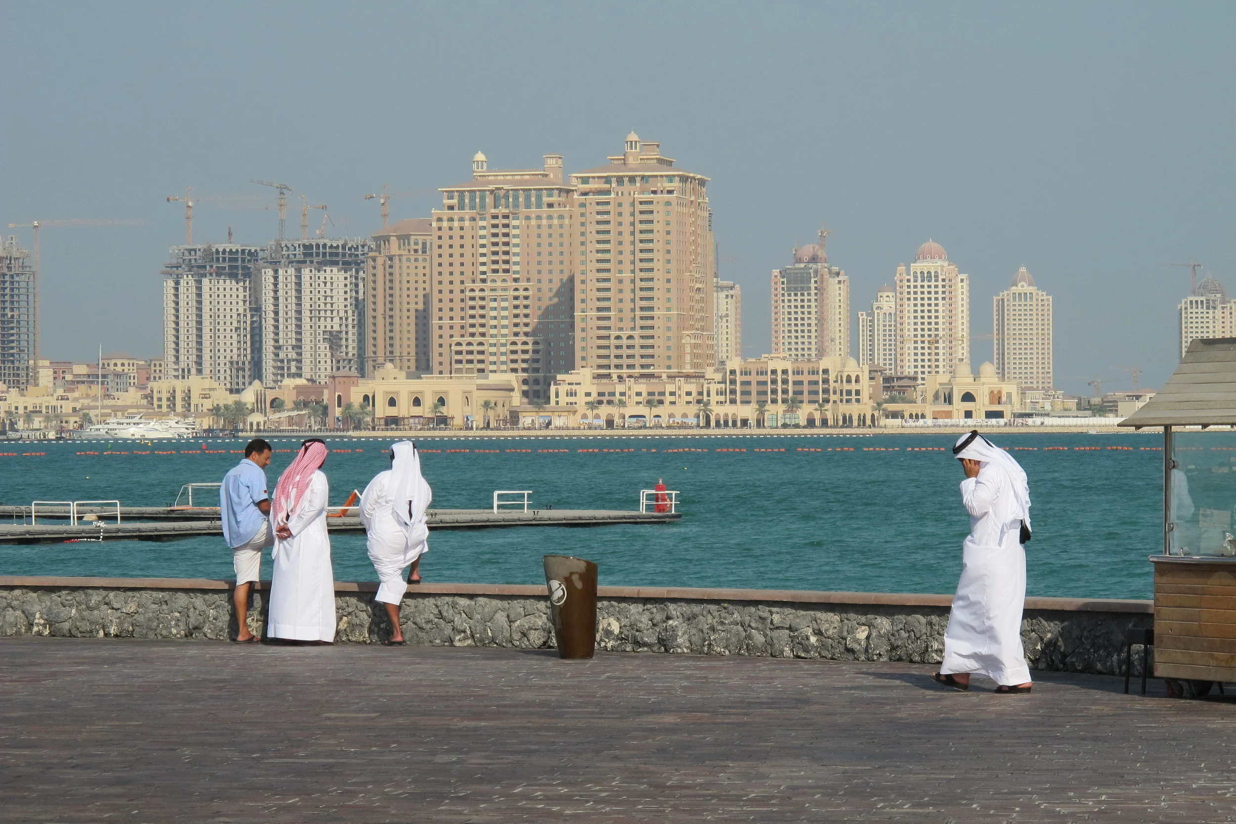 Qatar - isolerat av Saudiarabien, Förenade Arabemiraten, Bahrain och Egypten - har ännu inte böjt sig för påtryckningarna. Foto: Bitte Hammargren