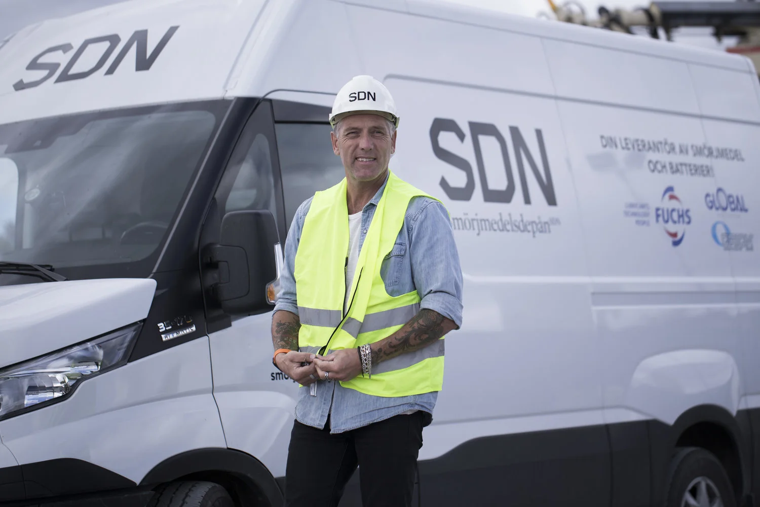 –&nbsp; Vi kommer att jobba med alla på GTAB och göra vår del för att de bli framgångsrika, säger Tomas från Smörjmedelsdepån.