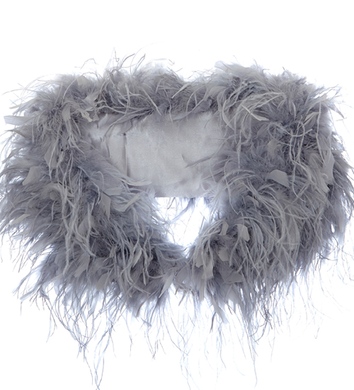 Luxury Ostrich Feather Wrap (assorted colours)