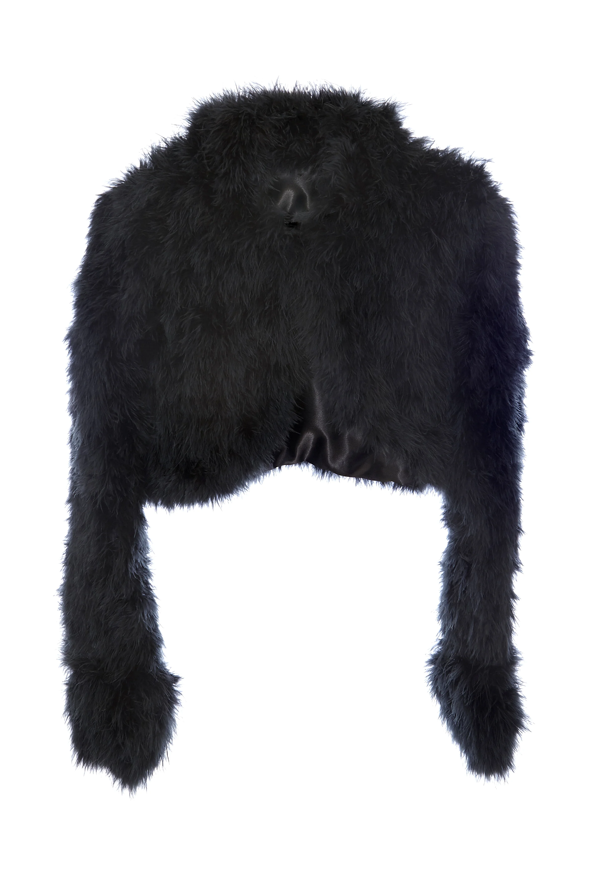 Smooth Feather Crop Jacket (assorted colours)