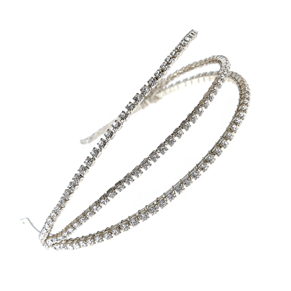 Hebe Diamante Grecian Headband