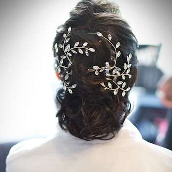 bridal wedding hair pins swarovski