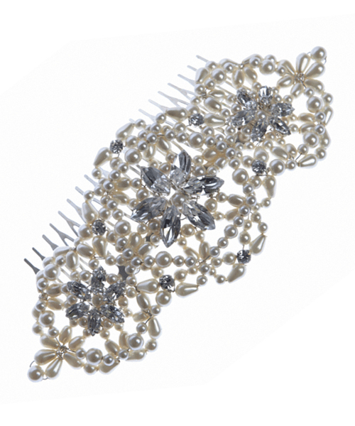 Elizabeth Wedding Hair Comb — By Harriet - Accessories To Feel Confident &  Look Fabulous In