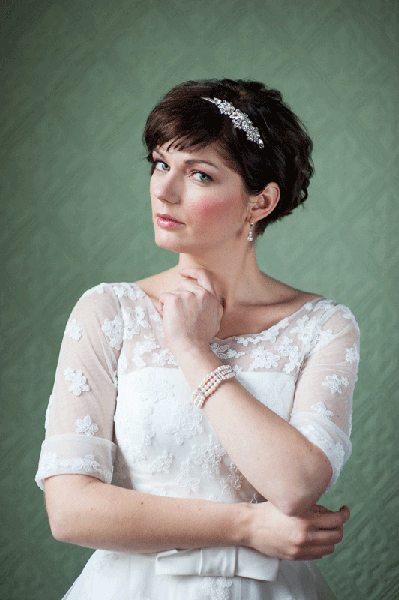 Petite Carlotta Side Tiara
