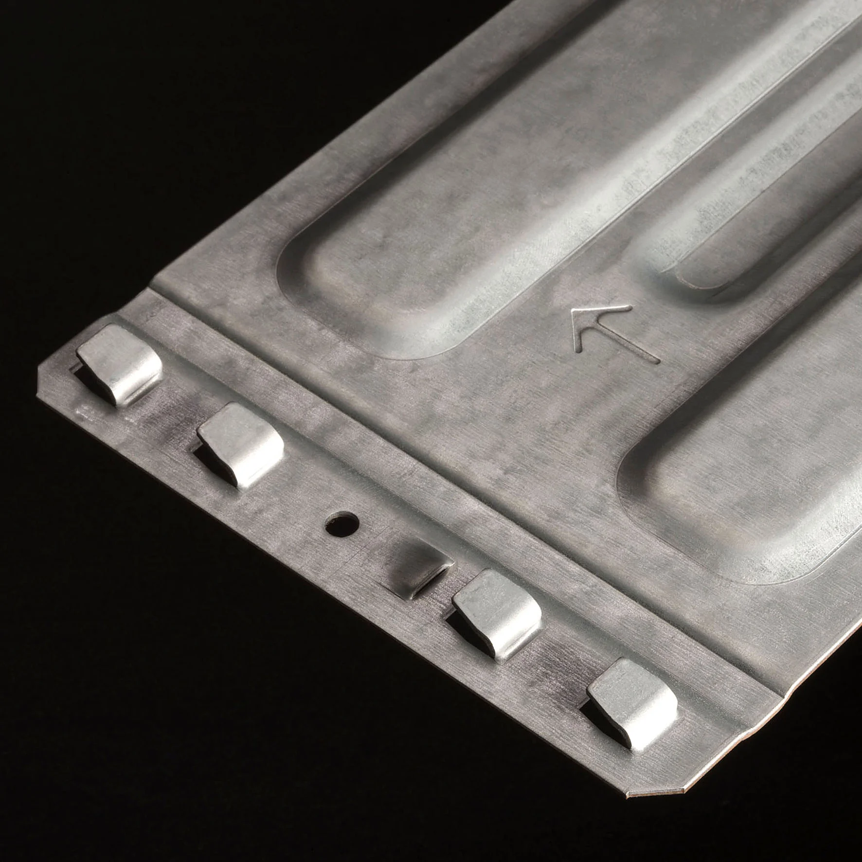 product photo of shelf bracket made with a WEMO production line