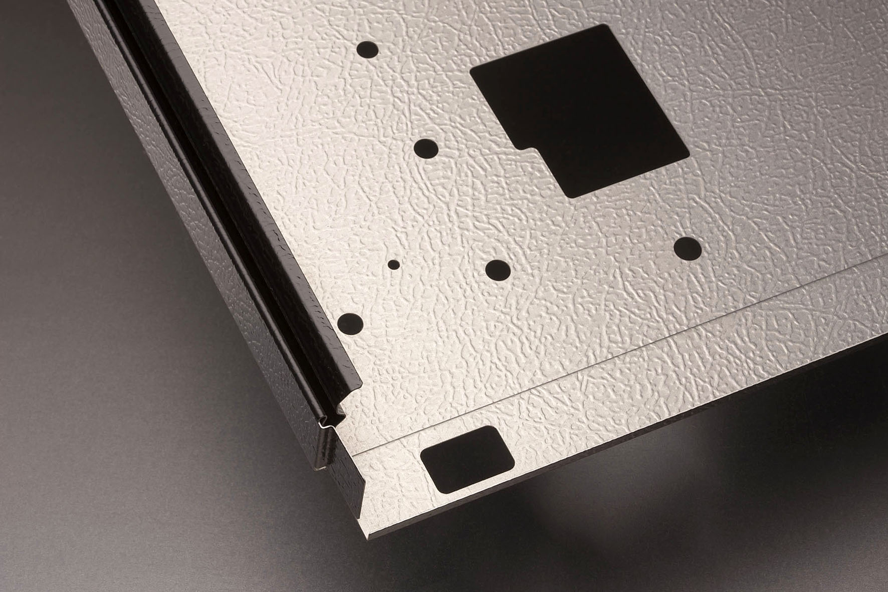 Product photos of refrigerator doors made with a WEMO production line