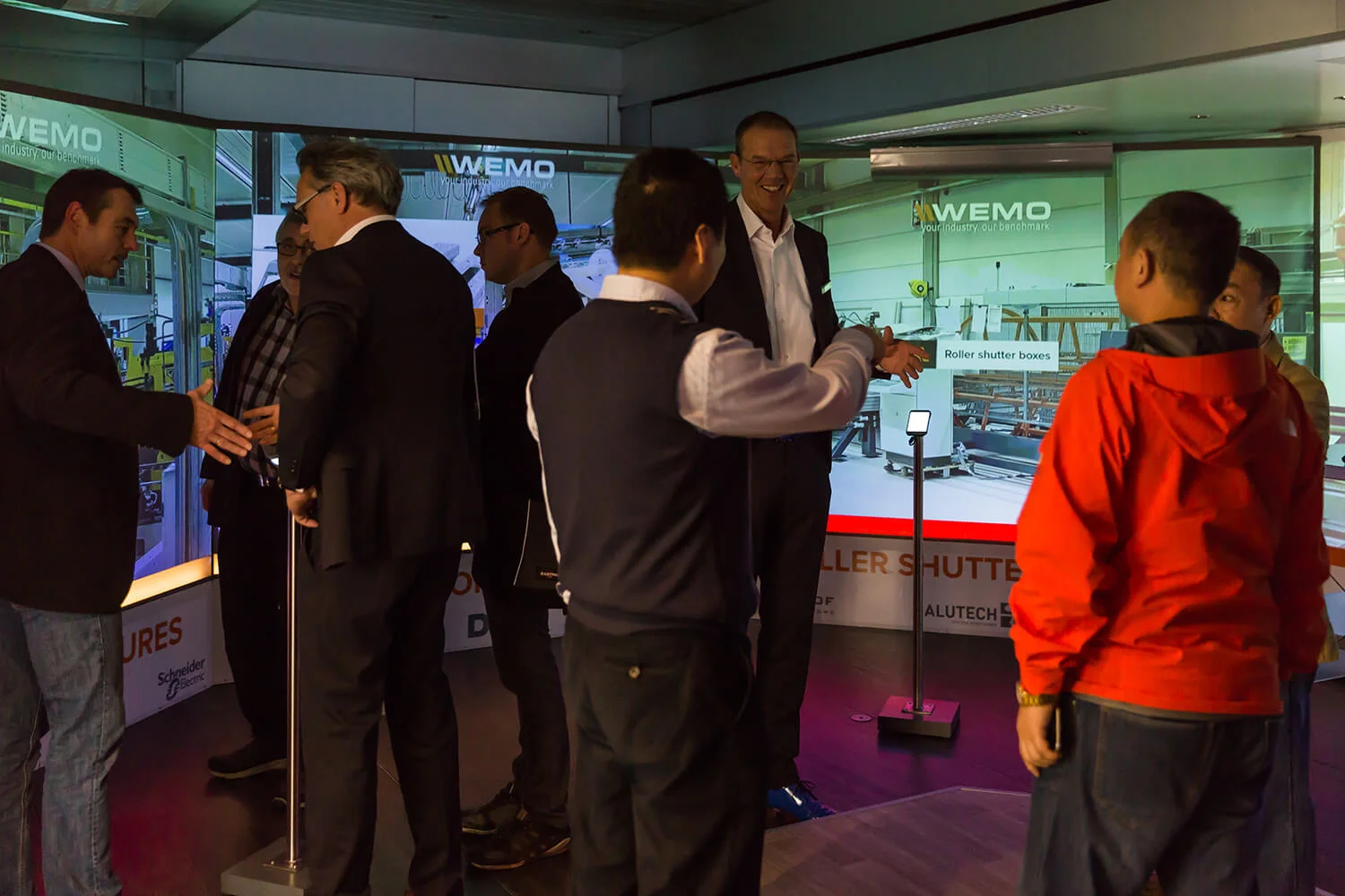 WEMO machines Mobile Experience Centre at Euroblech 2016