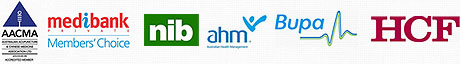 Registered with all major Health Funds. Health Rebates available